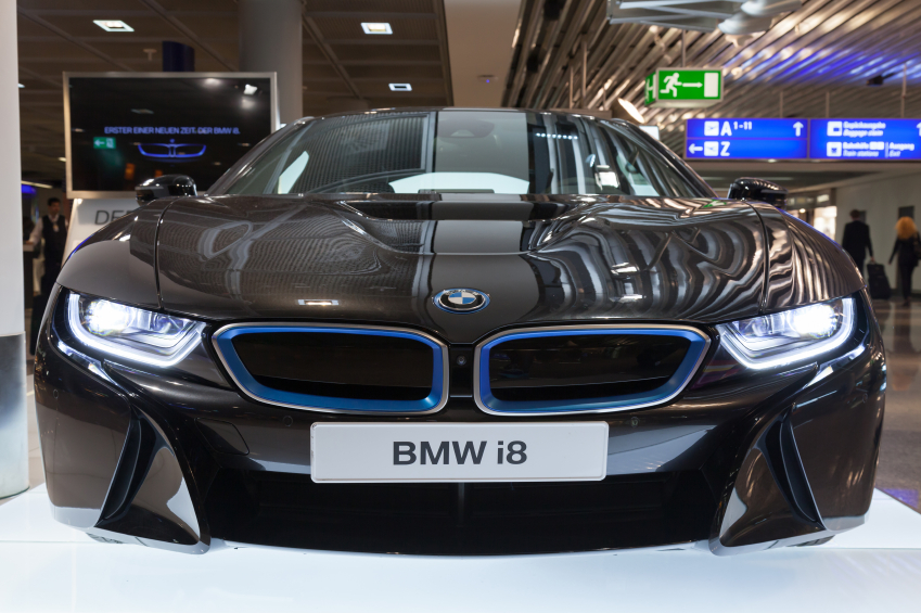 Some cars, like the BMW i8, already incorporate autonomous features.