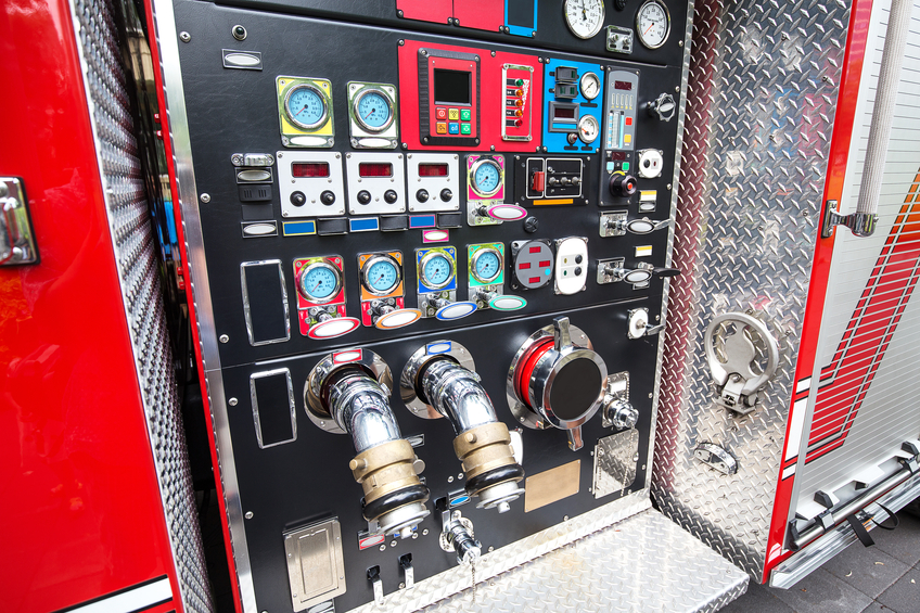 Students in automotive technology courses should check out the awesome features on these four red-hot fire trucks