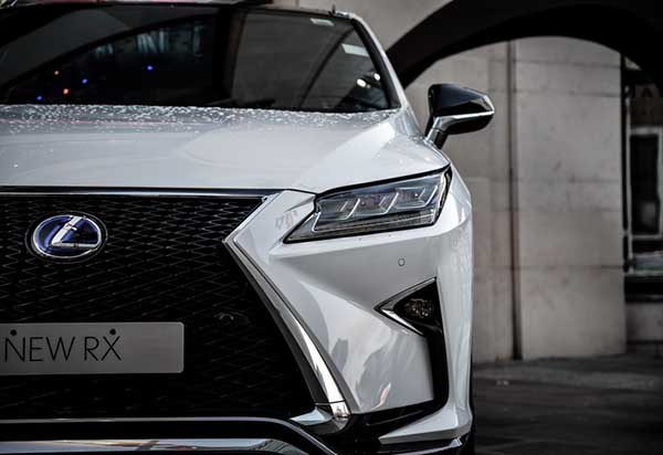 Lexus’ grille design helps the brand stand out and get noticed