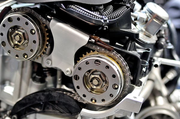 Timing chains are a popular alternative to timing belts