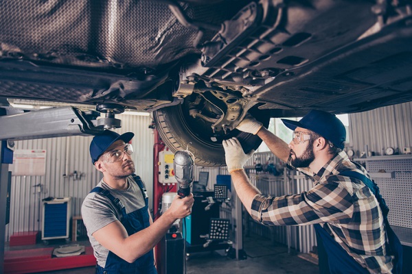 Auto mechanics know the common areas of a suspension system that are vulnerable to road damage