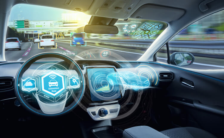 An autonomous steering system, to be explored in automotive technology training