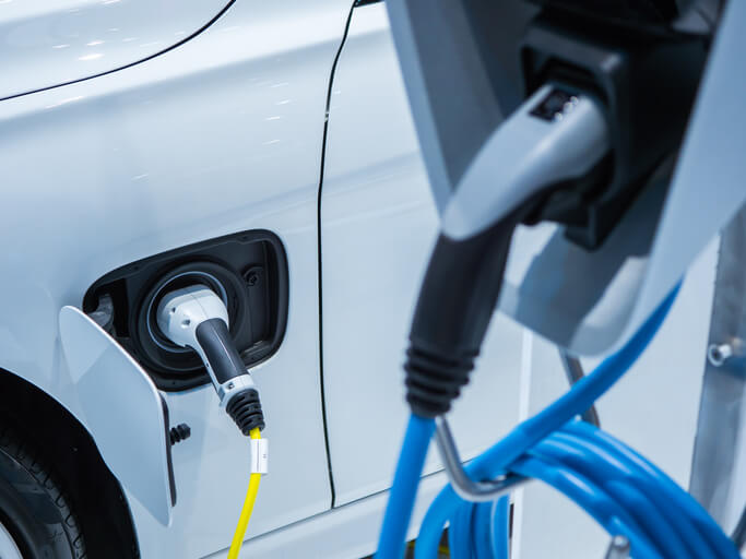 An EV charging station to be explored in hybrid and electrical mechanic training