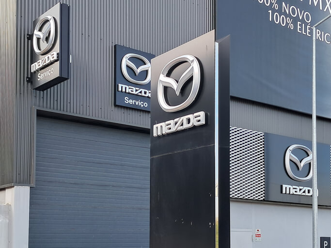 A Mazda hybrid technology and EV manufacturing plant.